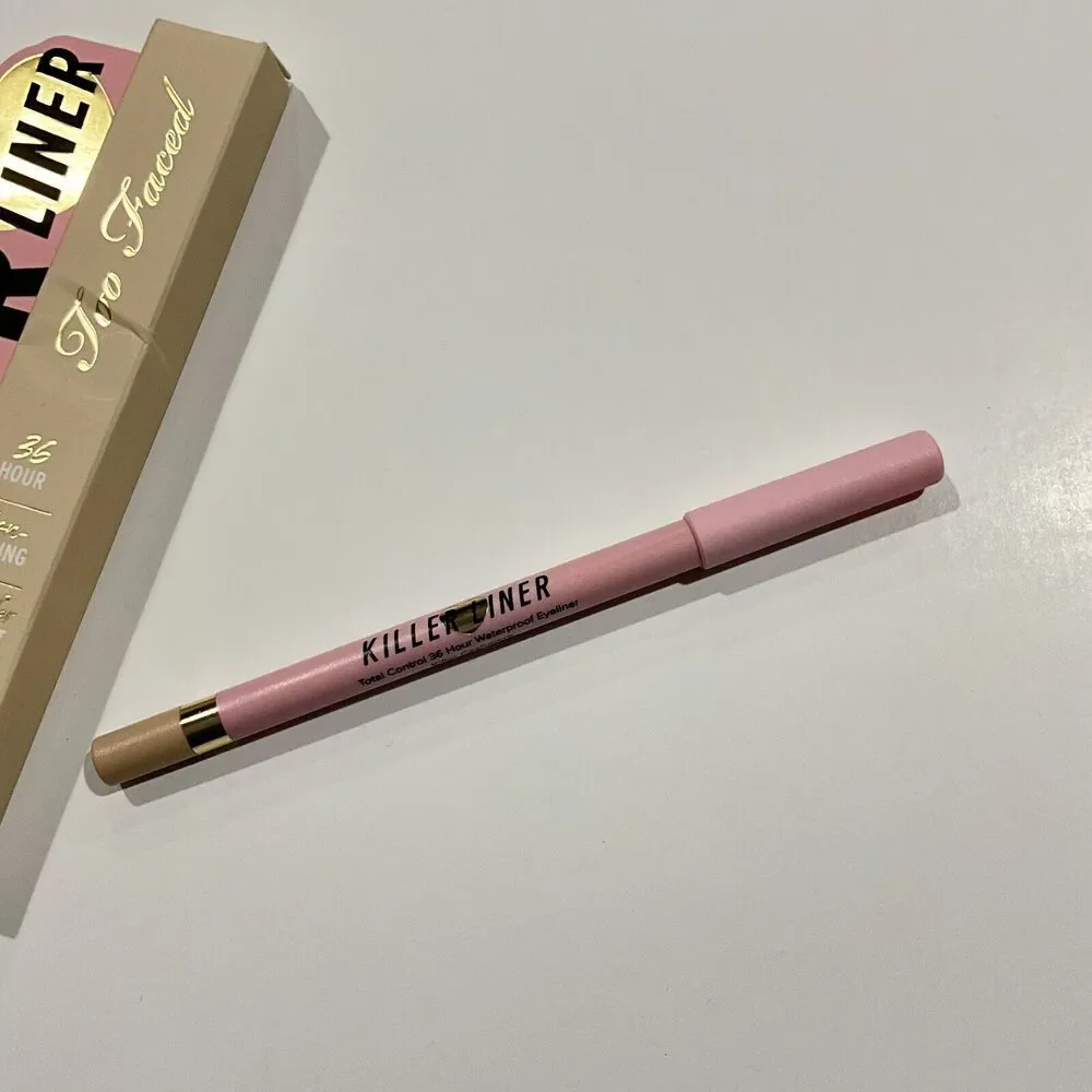 Two Faced Killer Eyeliner In Cashmere Waterproof Transfer Resistant 36 Hr Wear